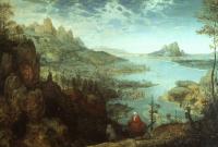 Bruegel, Pieter the Elder - Landscape with the Flight into Egypt